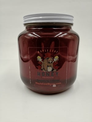 The Big One!! - 1/2 Gallon Jar of Raw, Local Honey